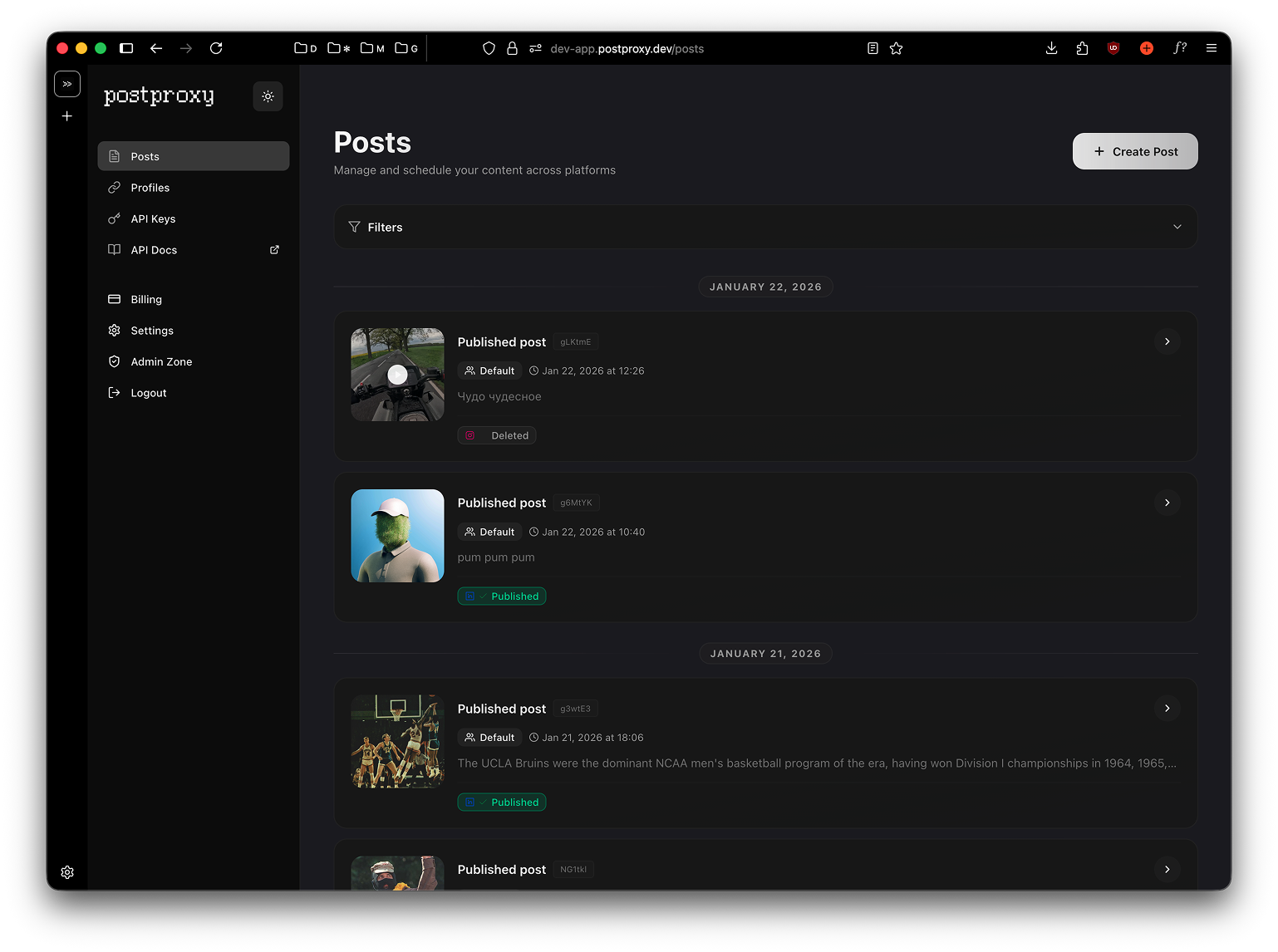 Better control before you publish